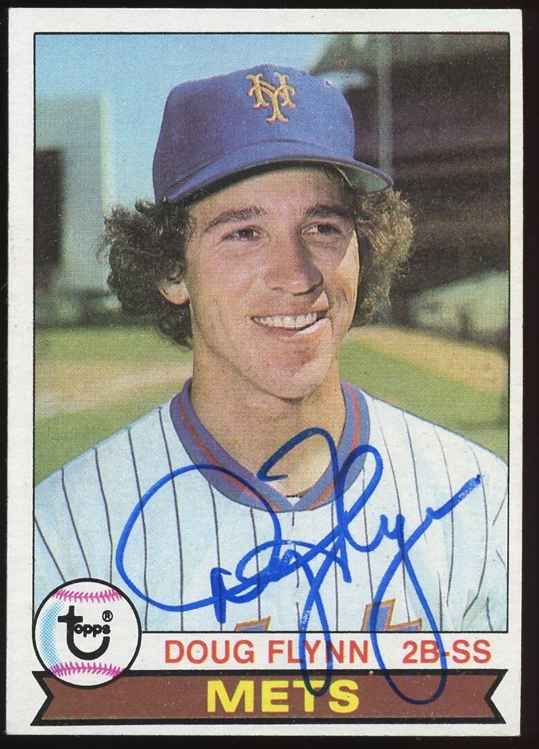 Doug Flynn #229 signed autograph auto 1979 Topps Baseball Trading Card