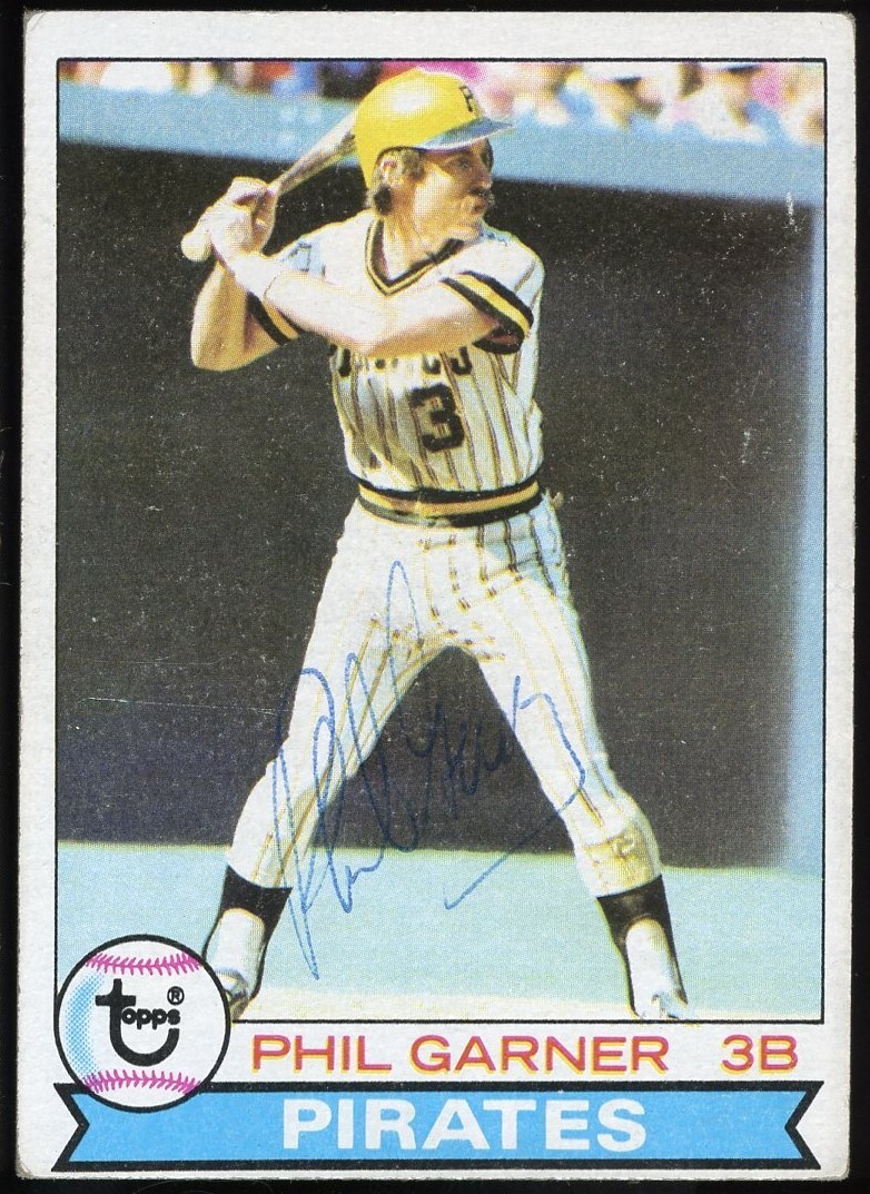 Phil Garner #383 signed autograph auto 1979 Topps Baseball Trading Card