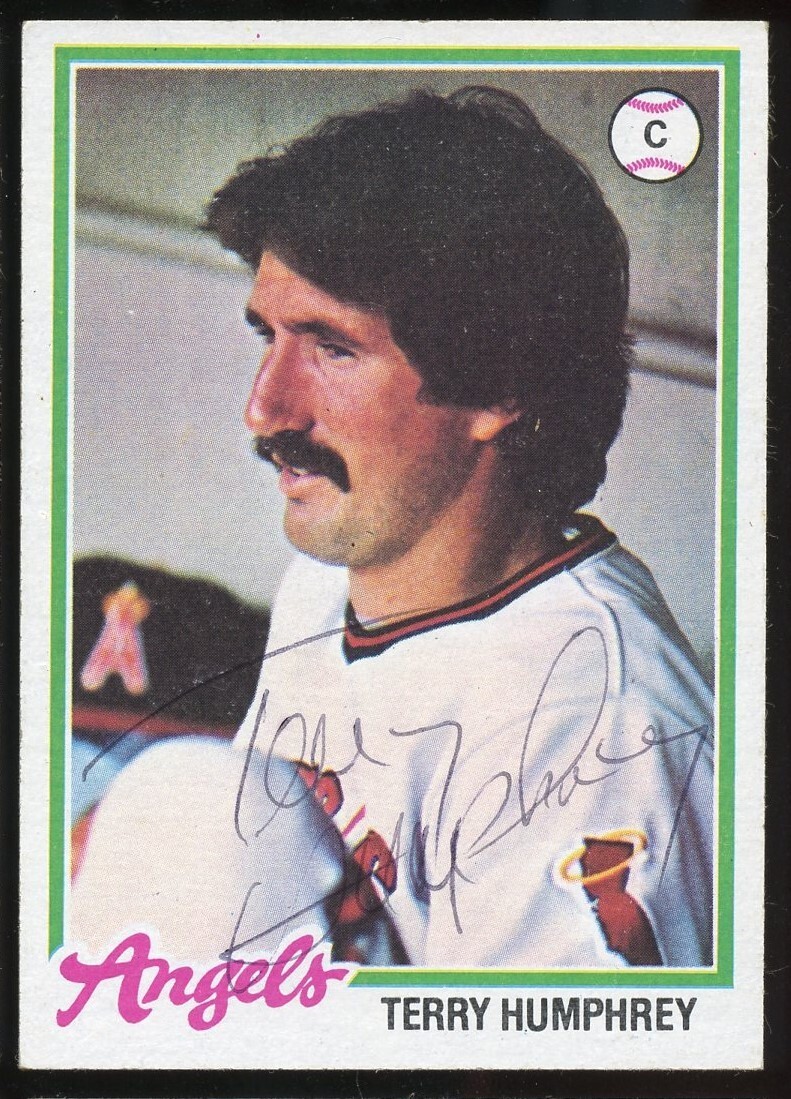 Terry Humphrey #71 signed autograph auto 1978 Topps Baseball Trading Card