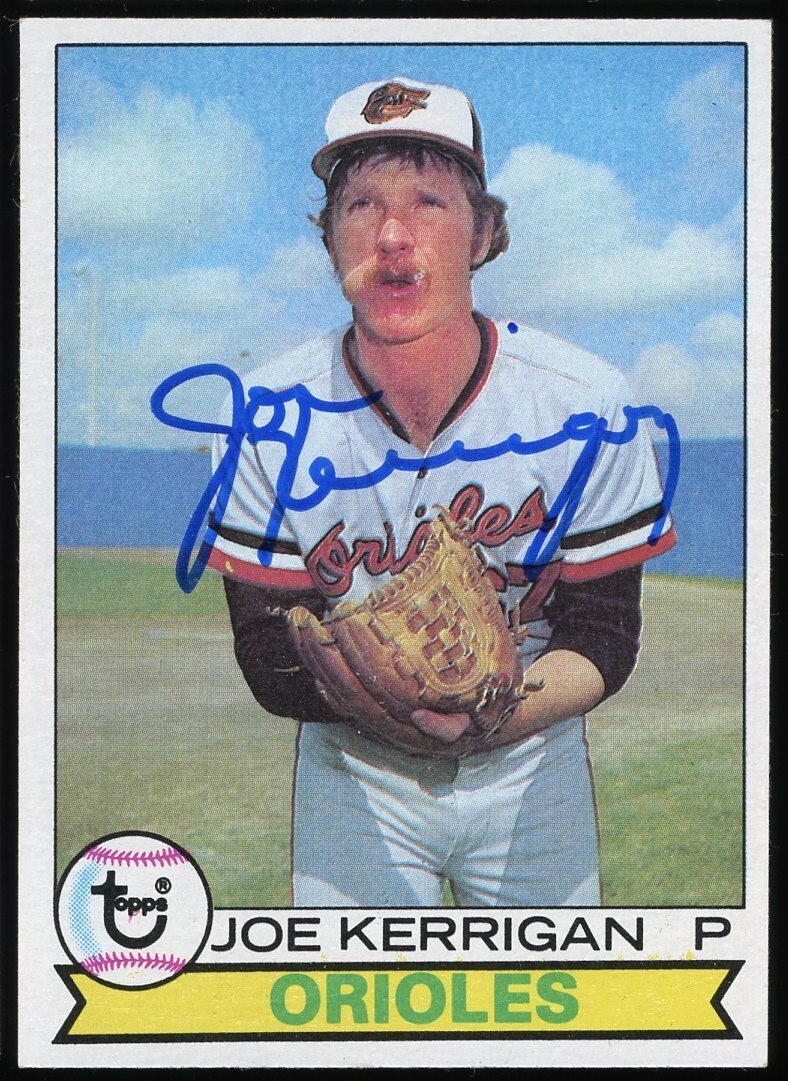 Joe Kerrigan #37 signed autograph auto 1979 Topps Baseball Trading Card