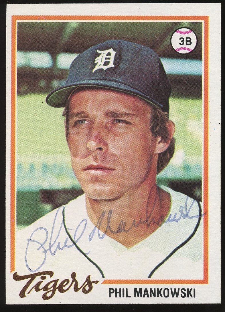 Phil Mankowski #559 signed autograph auto 1978 Topps Baseball Trading Card