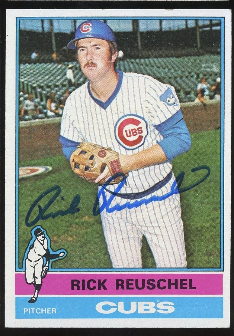 Rick Reuschel #359 signed autograph auto 1976 Topps Baseball Trading Card