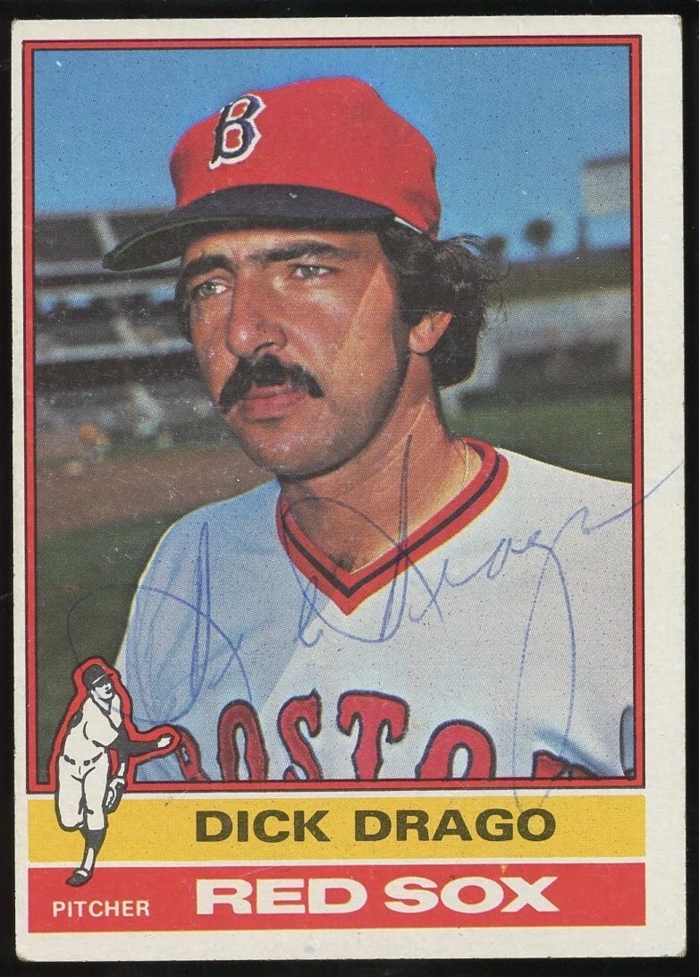 Dick Grago #142 signed autograph auto 1976 Topps Baseball Trading Card