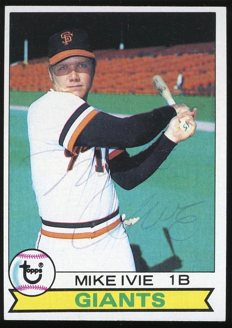 Mike Ivie #538 signed autograph auto 1979 Topps Baseball Trading Card