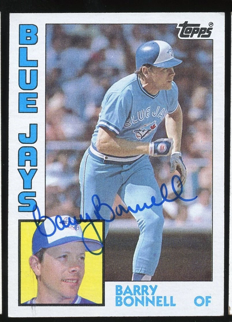 Barry Bonnell #302 signed autograph auto 1984 Topps Baseball Trading Card