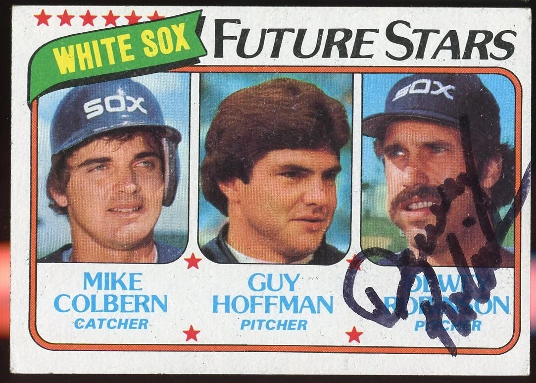 Dewey Robinson #664 signed autograph auto 1980 Topps Baseball Trading Card