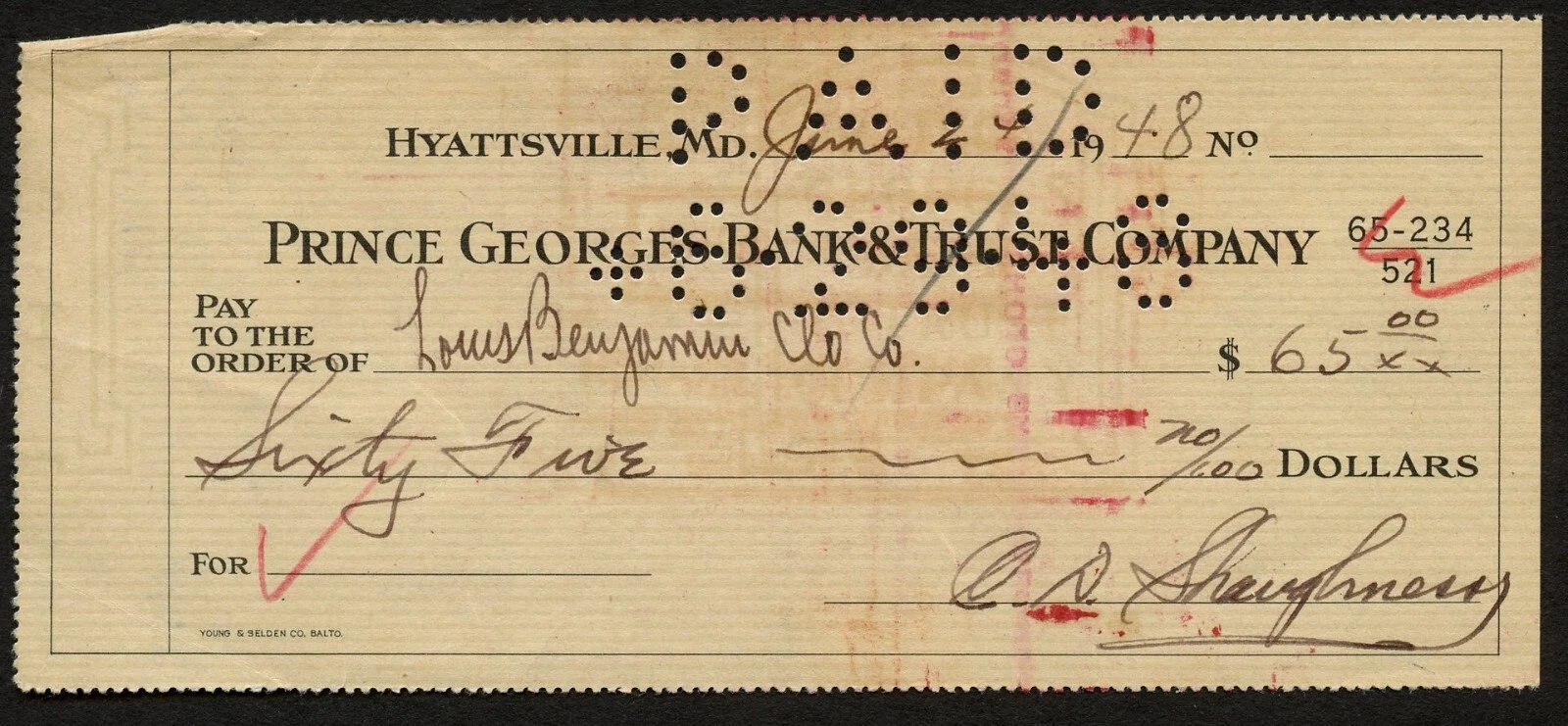 Clark Shaughnessy signed autograph Check Father of the T formation