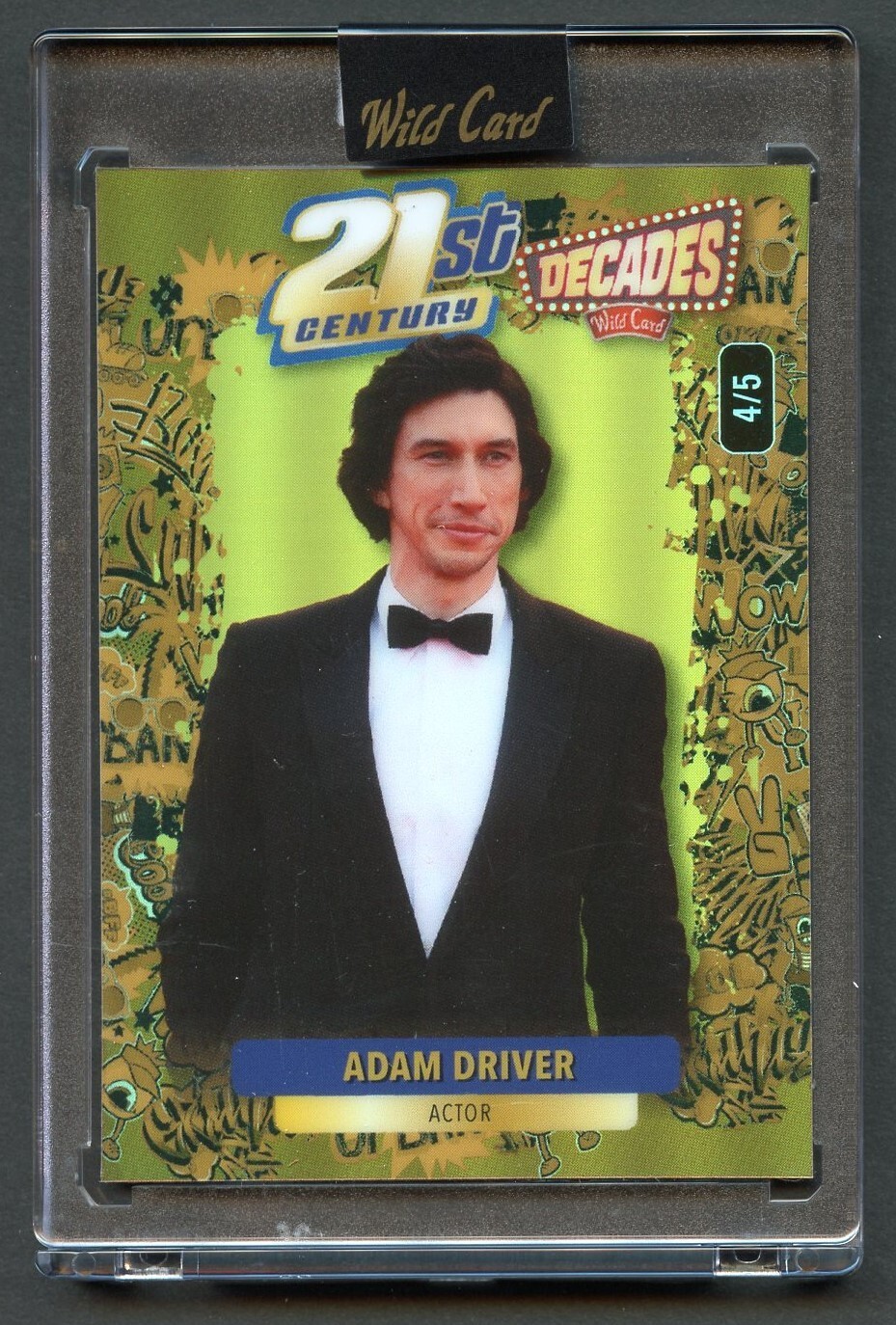 Adam Driver Special Preview Edition Actor 21st Century Decades 4/5 Wild Card