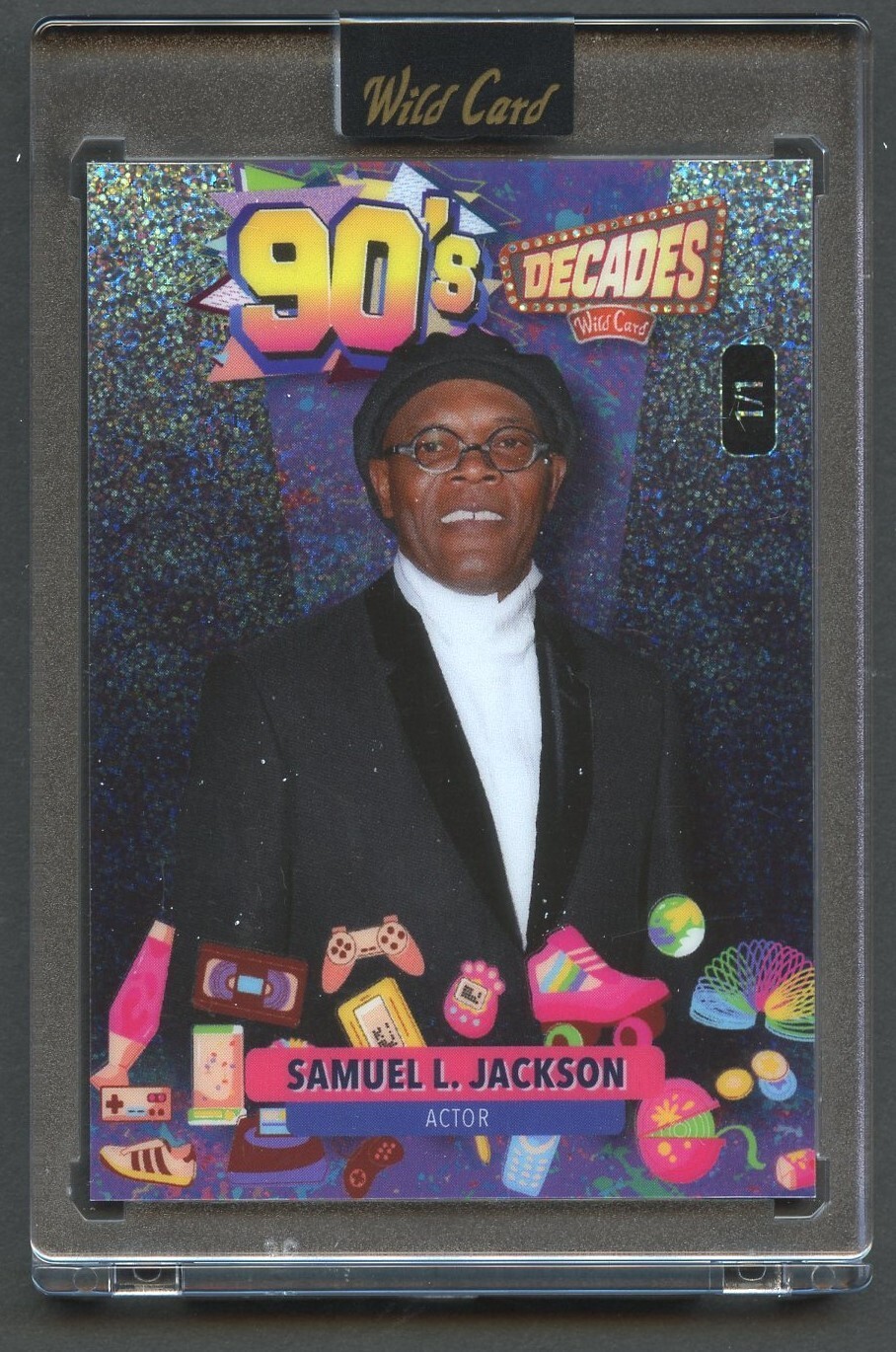 Samuel L. Jackson Special Preview Edition Actor 90's Decades 1/1 Wild Card
