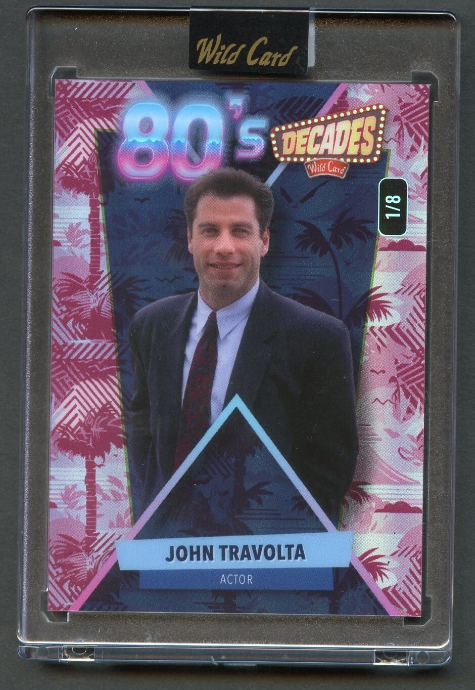John Travolta Special Preview Edition 80's Decades Actor 1/8 Wild Card