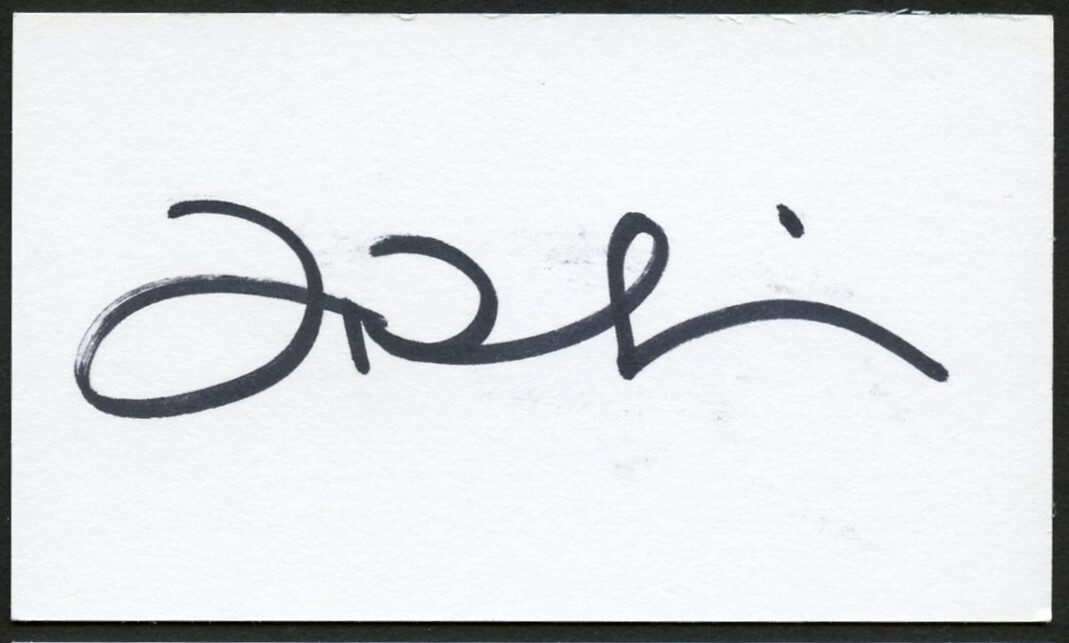Jay Delsing signed autograph PGA Professional Broadcaster Business Card BC663