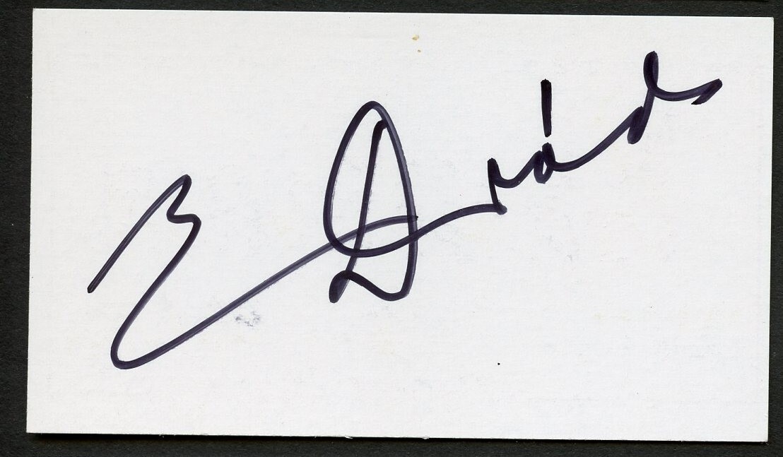 Trevor Dodds signed autograph auto Professional Golfer Business Card BC781