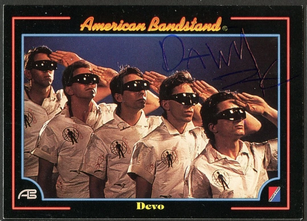 Devid Kendrick #98 signed autograph auto 1993 American Bandstand DEVO Card