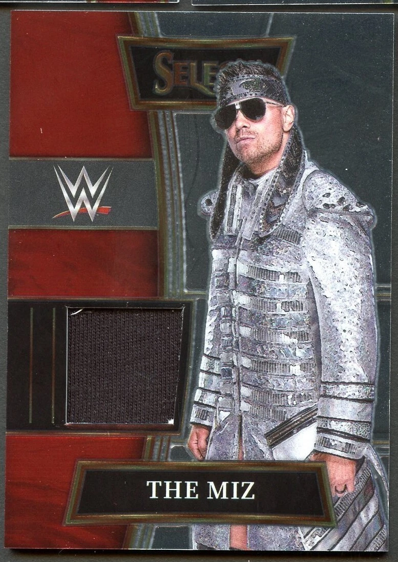 The Miz #SW-MIZ 2022 Panini Select WWE Trading Card Fabric