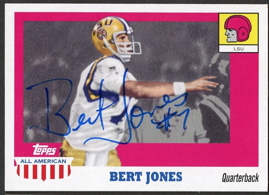 Bert Jones 2005 Topps All American #39 signed autograph auto Football Card