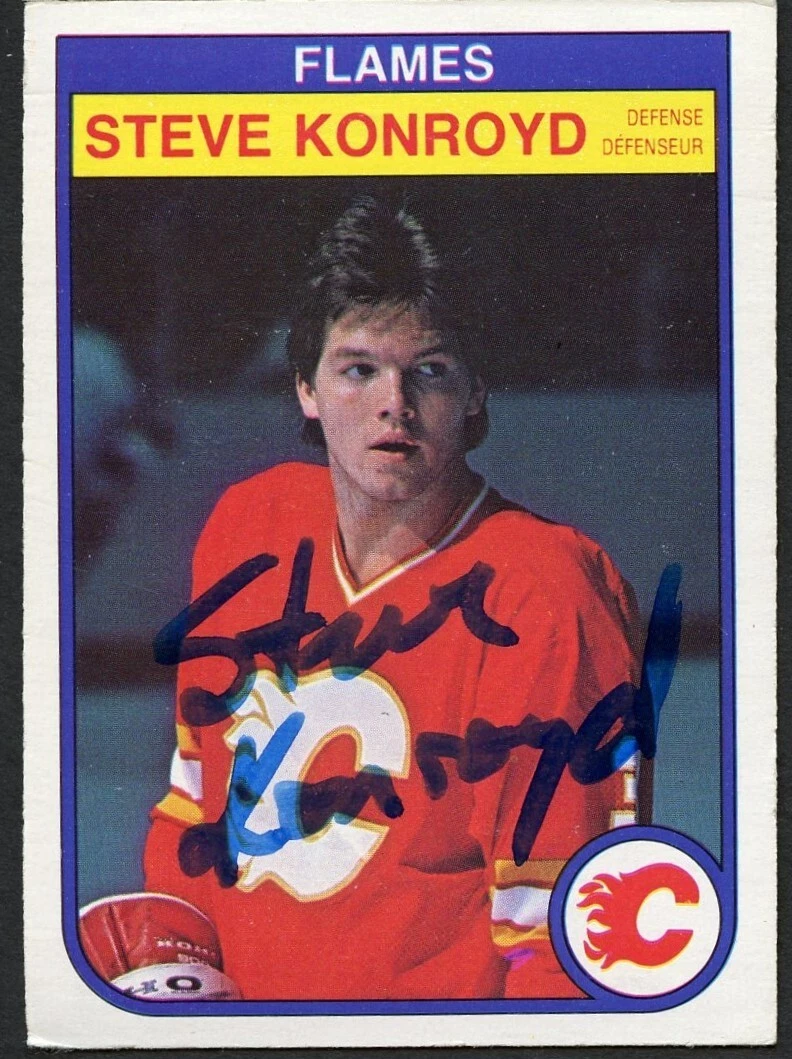 Steve Konroyd #48 signed autograph auto 1982-83 O-Pee-Chee Hockey Card