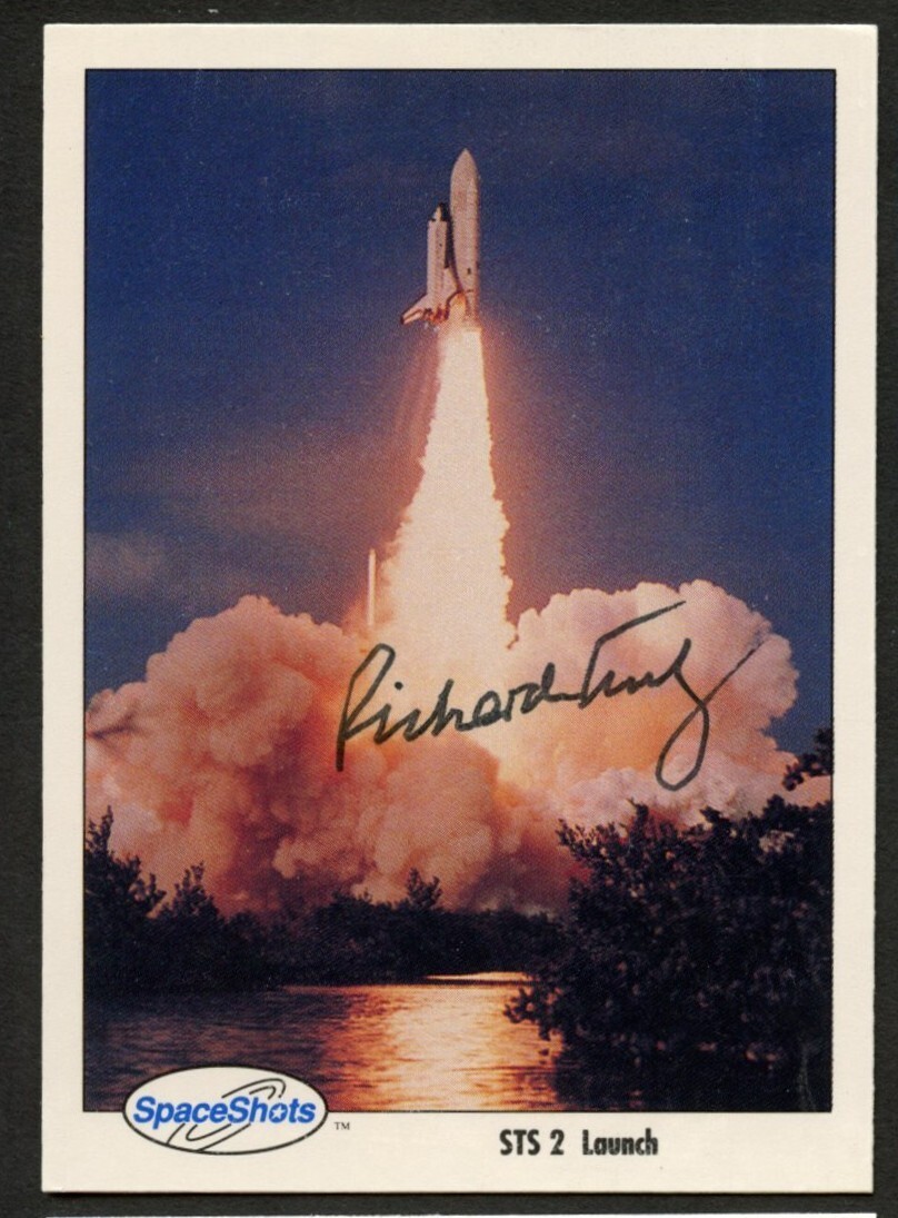 Richard Truly #89 signed autograph auto Space Shots Trading Card NASA