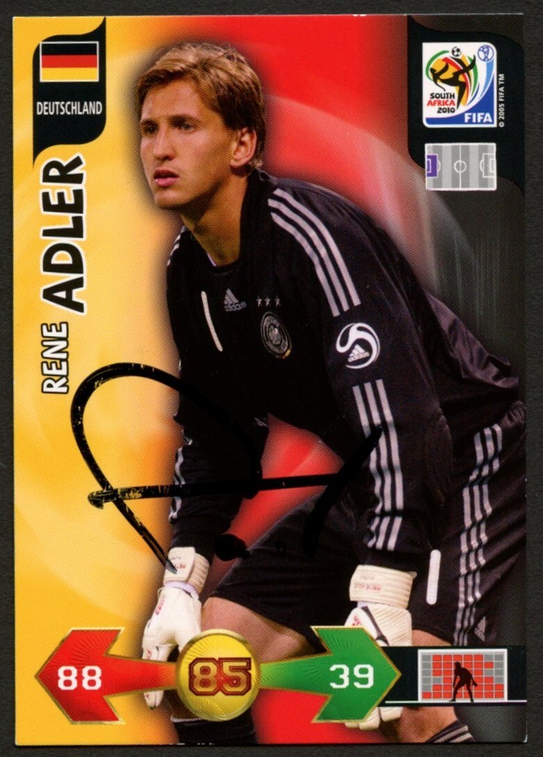 Bene Adler #85 signed autograph 2010 FIFA World Cup Panini Soccer Trading Card