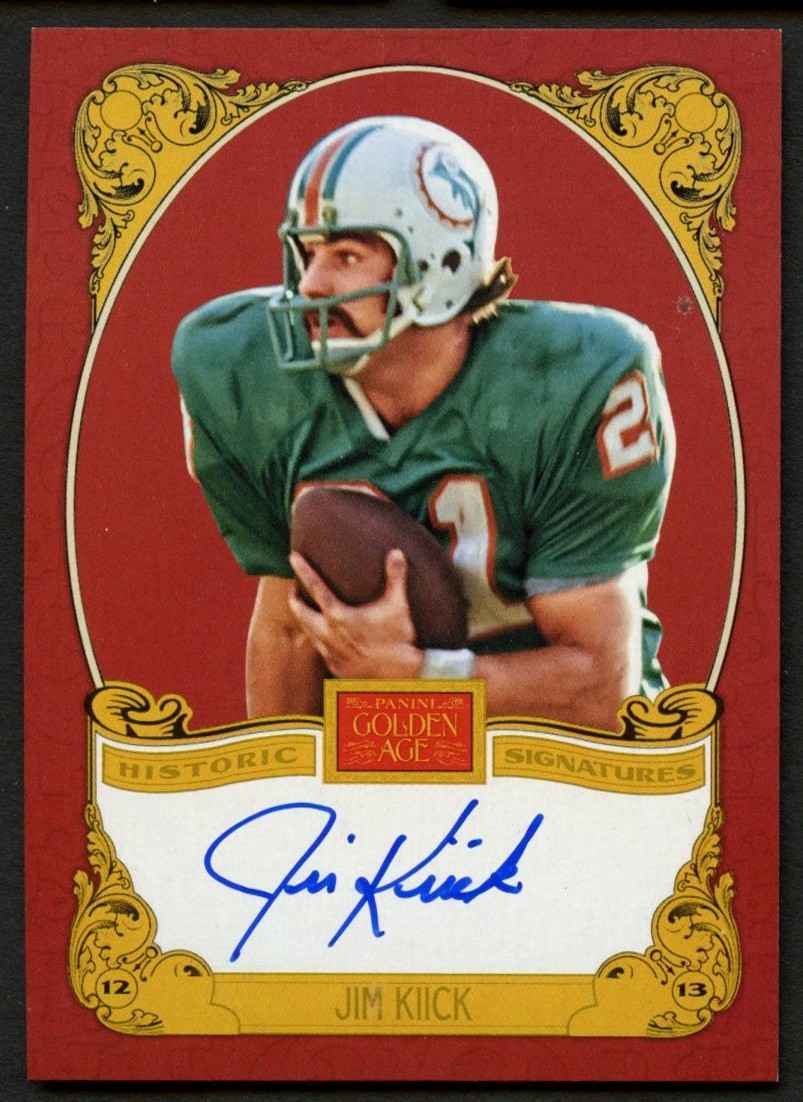Jim Klick #JK signed auto Panini 2013 Golden Age Historic Signatures Card