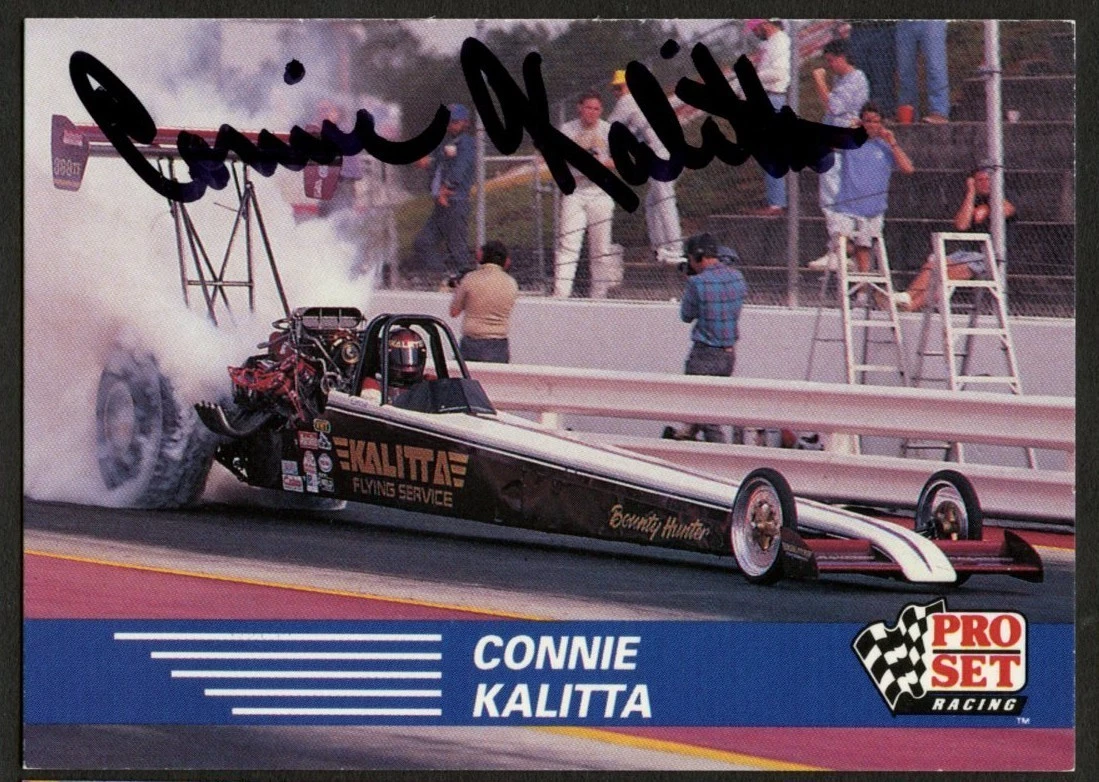 Connine Kalitta #129 signed autograph auto 1991 Pro Set Golf Trading Card