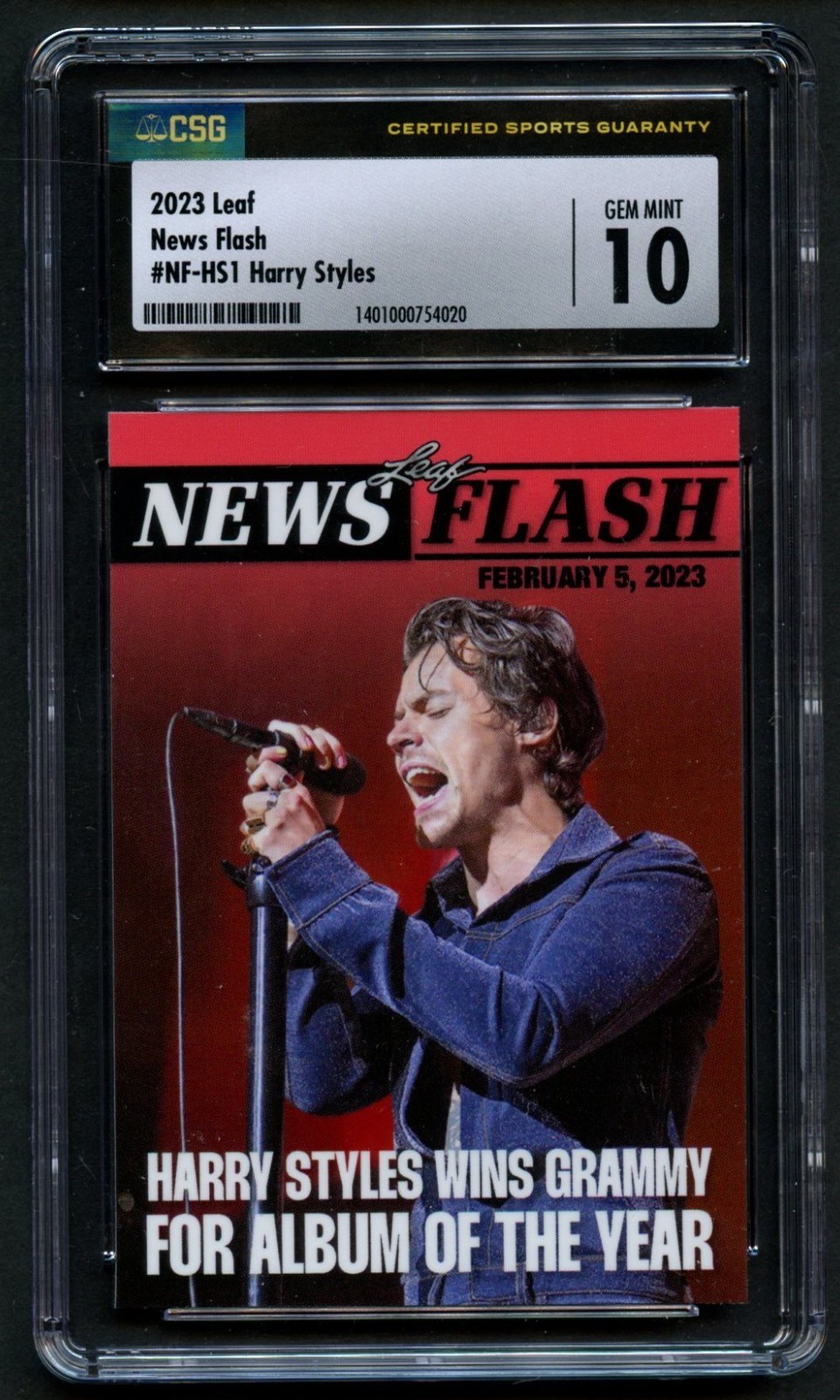Harry Styles 2023 Leaf News Flash Wins Grammy Album of the Year 1 of 142 CSG 10