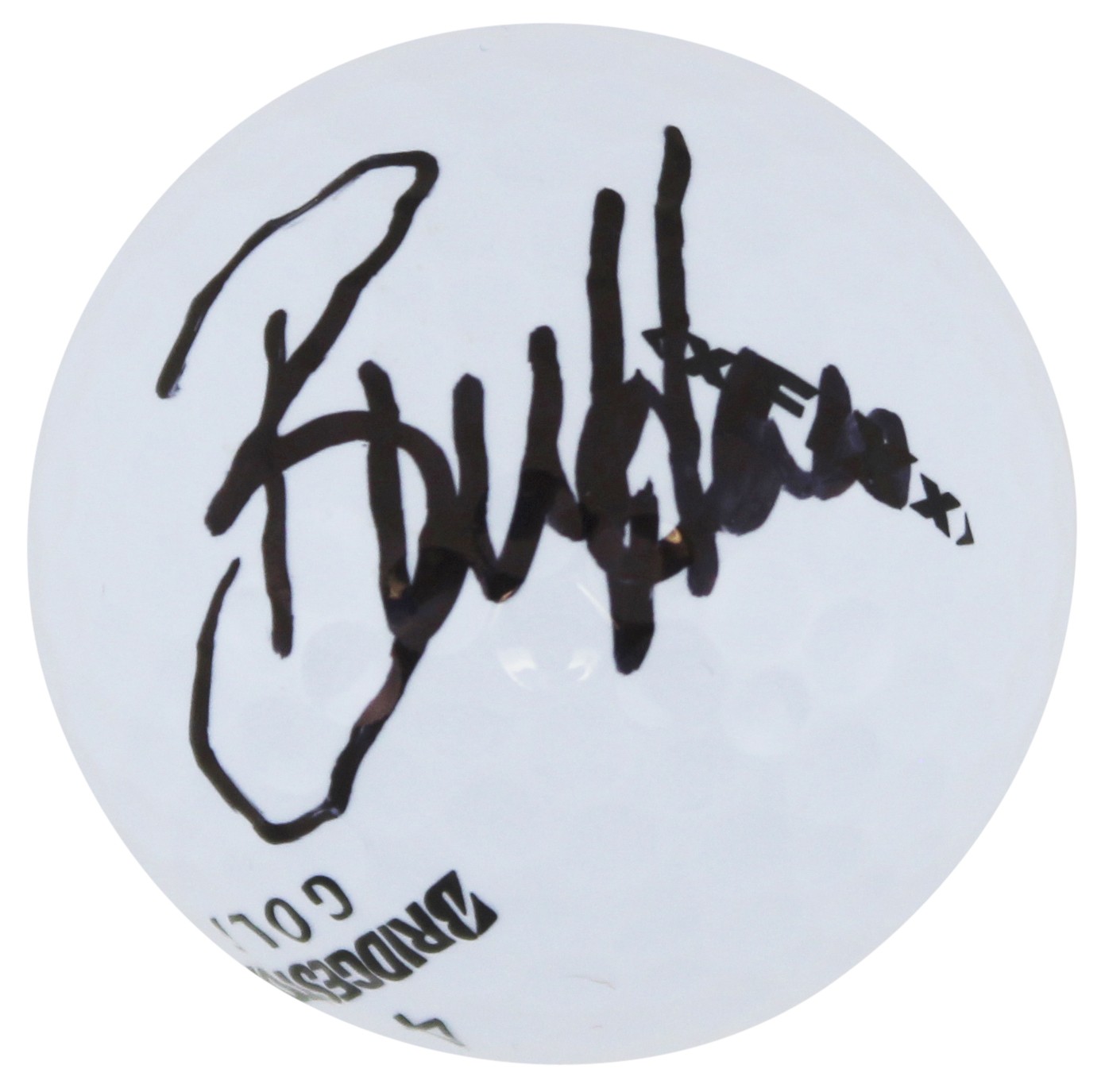 Bill Haas Authentic Signed Bridgestone WM Open Logo Golf Ball BAS #AC33607