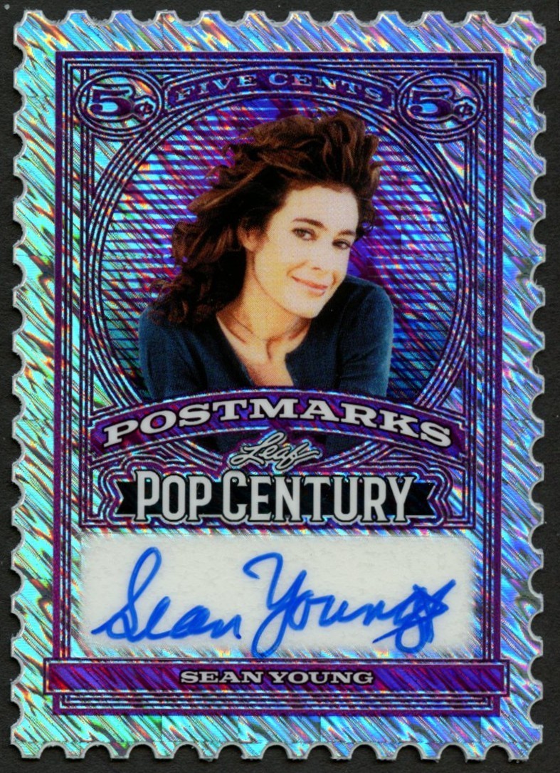 Sean Young signed autograph auto 2026 Leaf Pop Century Postmarks Card 1/1