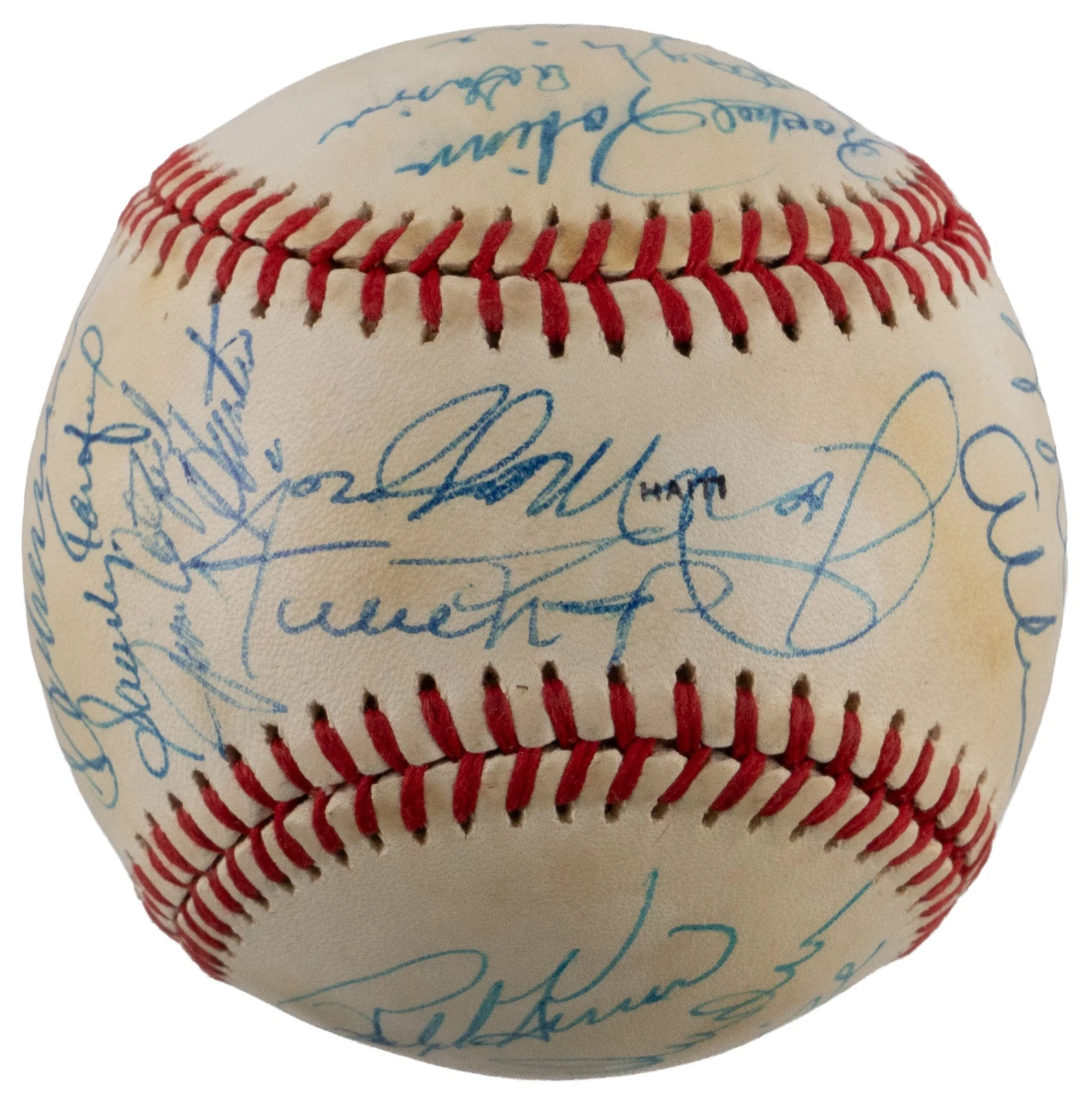 Joe DiMaggio Ted Williams Willie Mays Sandy Koufax HOF Signed Baseball JSA COA