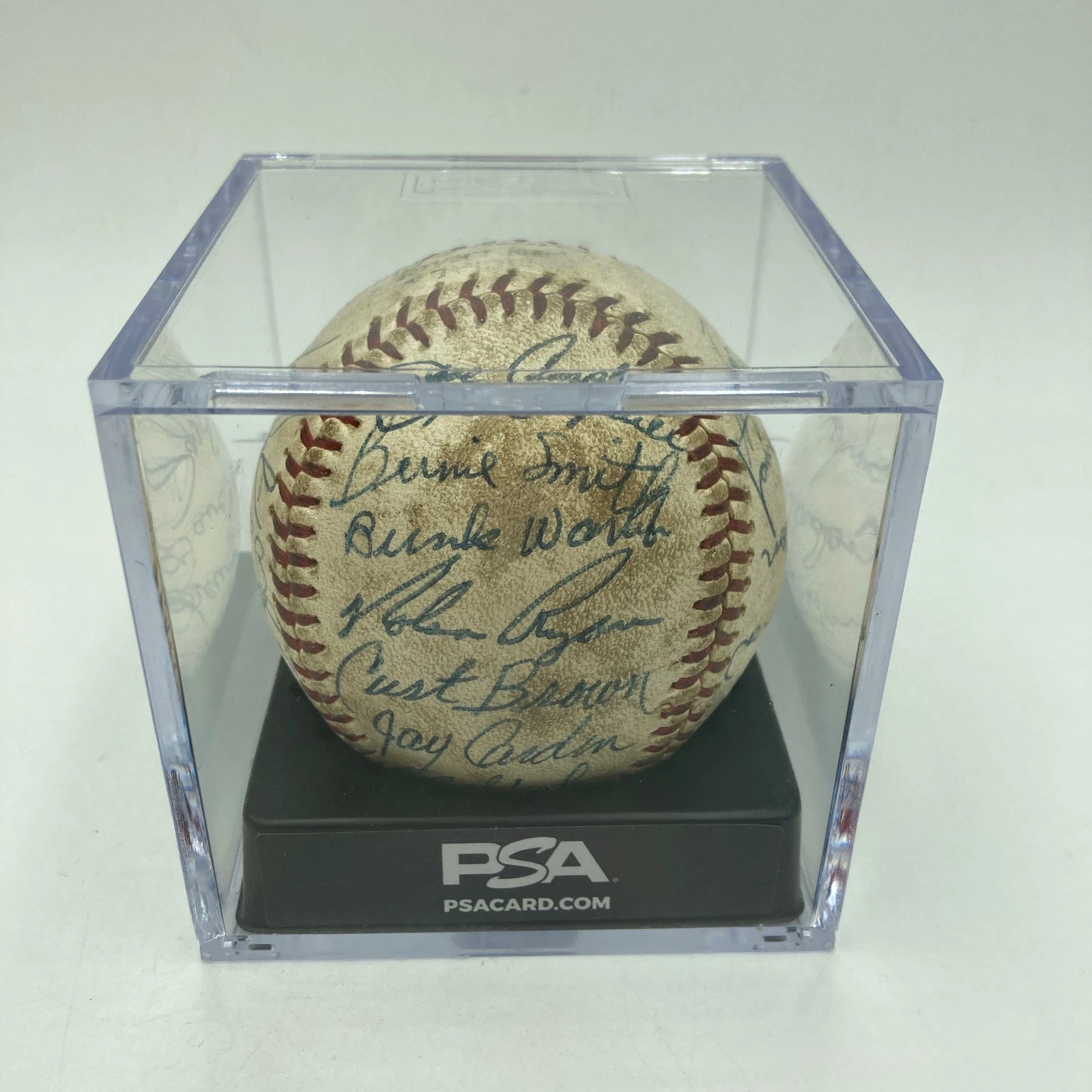 Nolan Ryan Pre Rookie 1966 Williamsport Mets Signed Minor League Baseball PSA