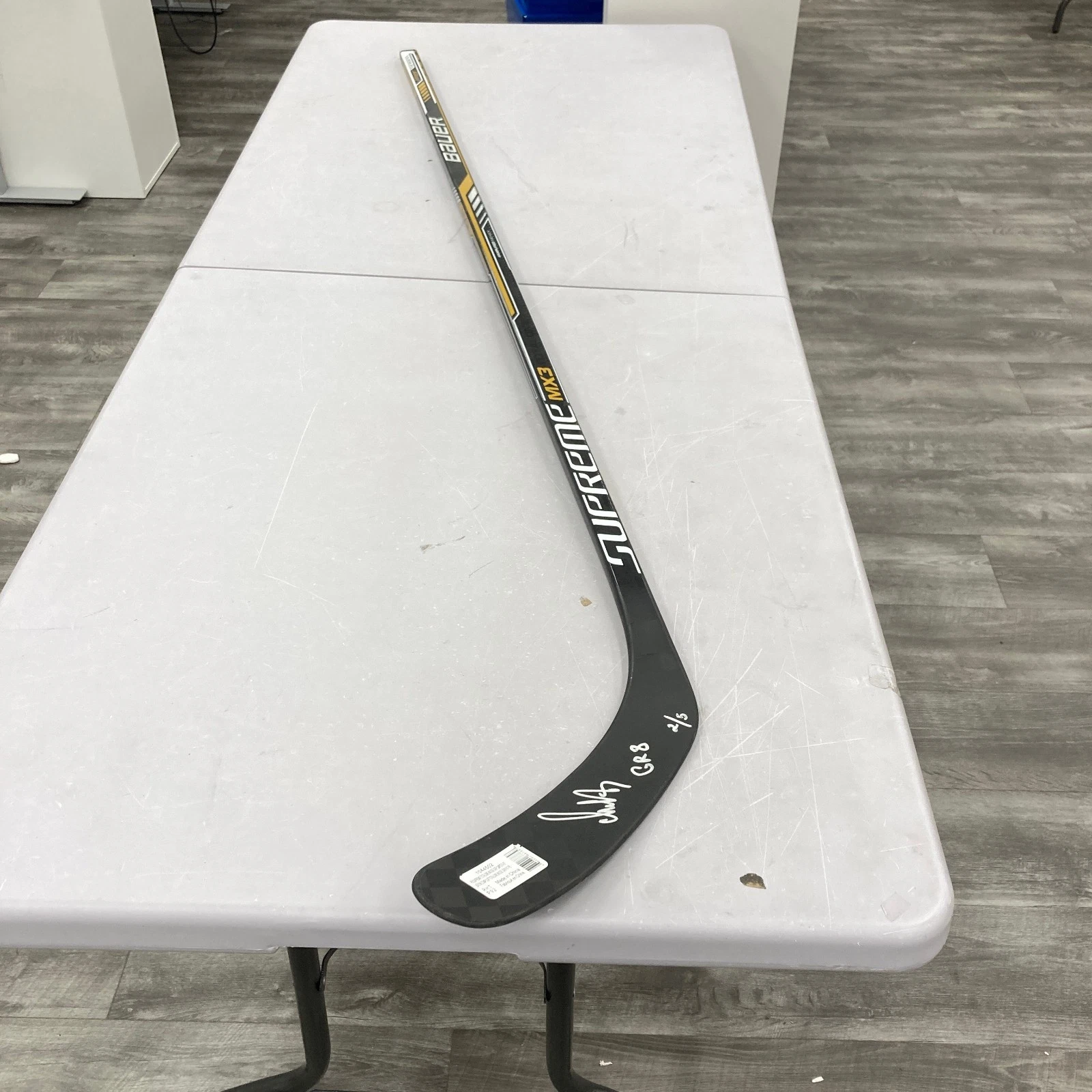 Alexander Alex Ovechkin Signed Bauer Supreme MX3 Game Model Stick Fanatics Holo