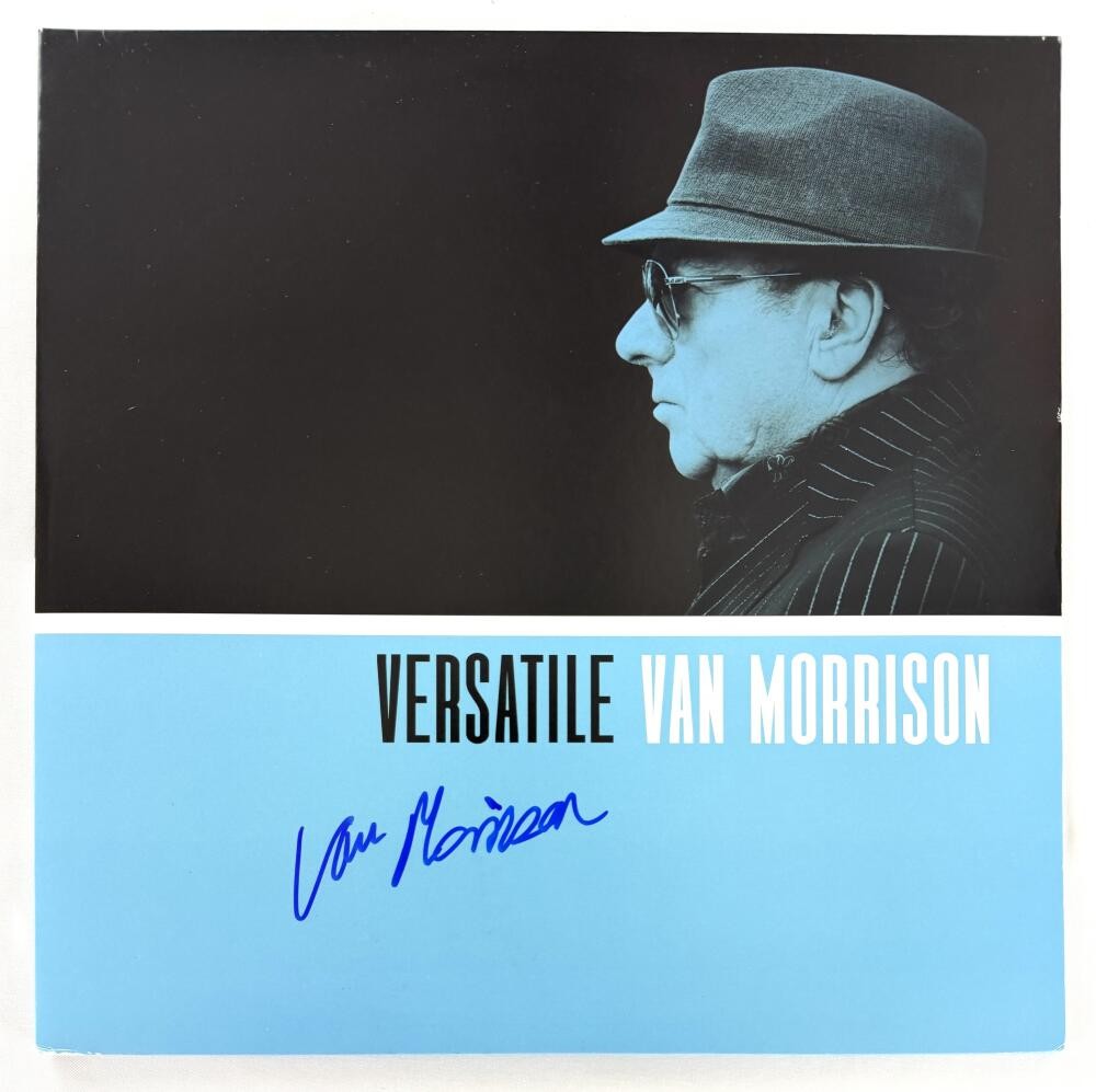 Van Morrison Signed Autograph Versatile Album Vinyl Record LP w/ Beckett COA