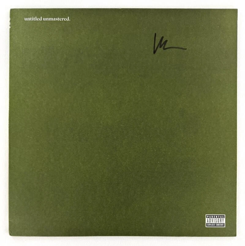Kendrick Lamar Signed Autograph Untitled Unmastered Album Vinyl Record w/ PSA
