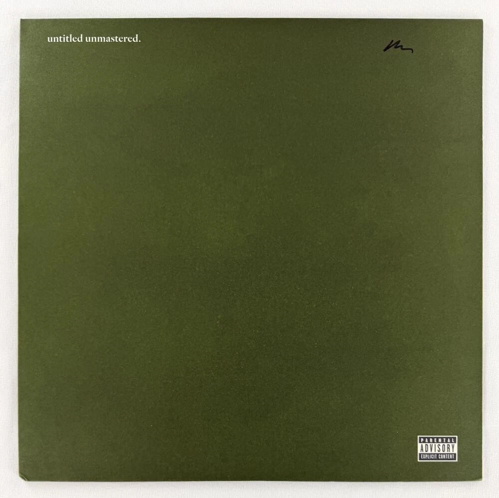 Kendrick Lamar Signed Autograph Untitled Unmastered Album Record LP PSA COA