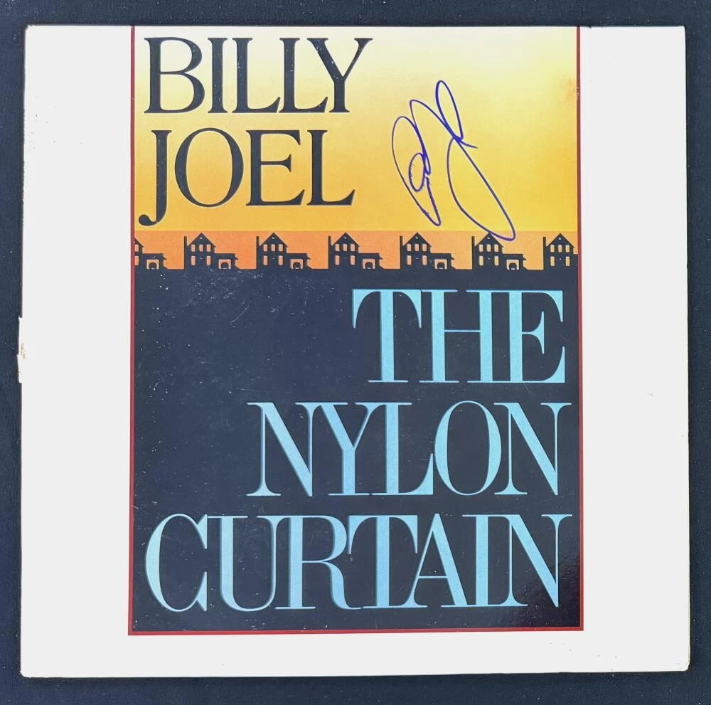 Billy Joel Signed Autograph The Nylon Curtain Album Vinyl Record w/ JSA COA