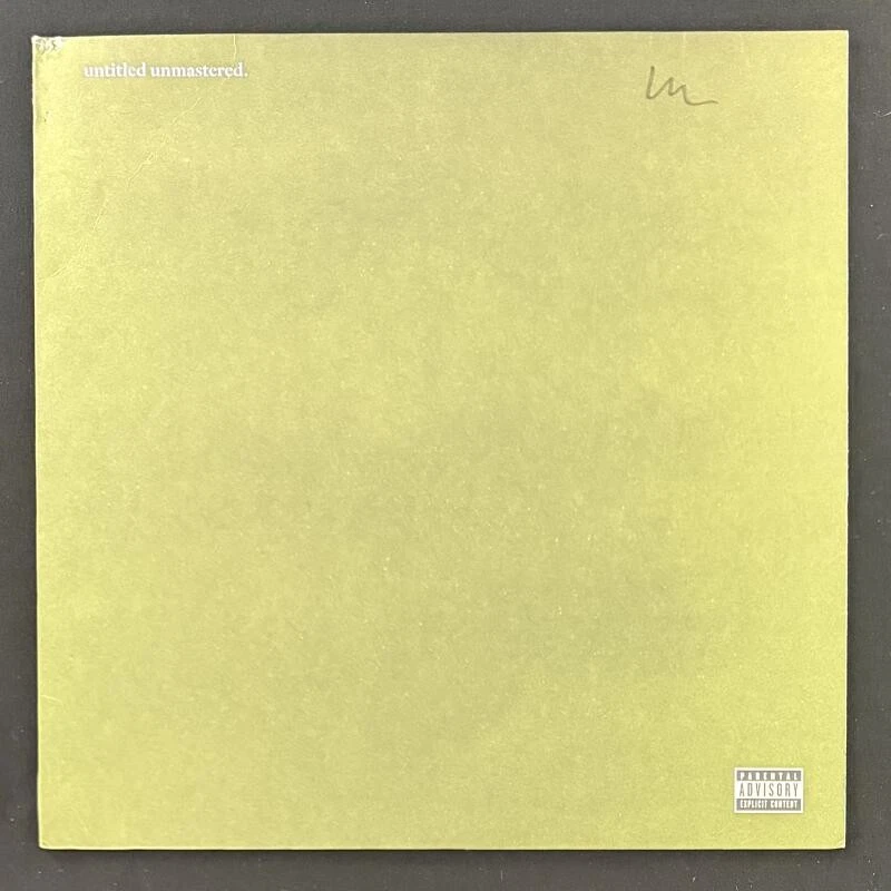 Kendrick Lamar Signed Autograph Untitled Album Vinyl Record w/ PSA COA