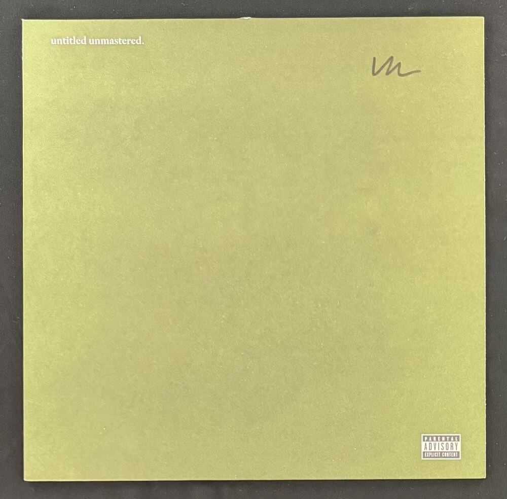 Kendrick Lamar Signed Autograph Untitled Album Vinyl Record LP - PSA COA