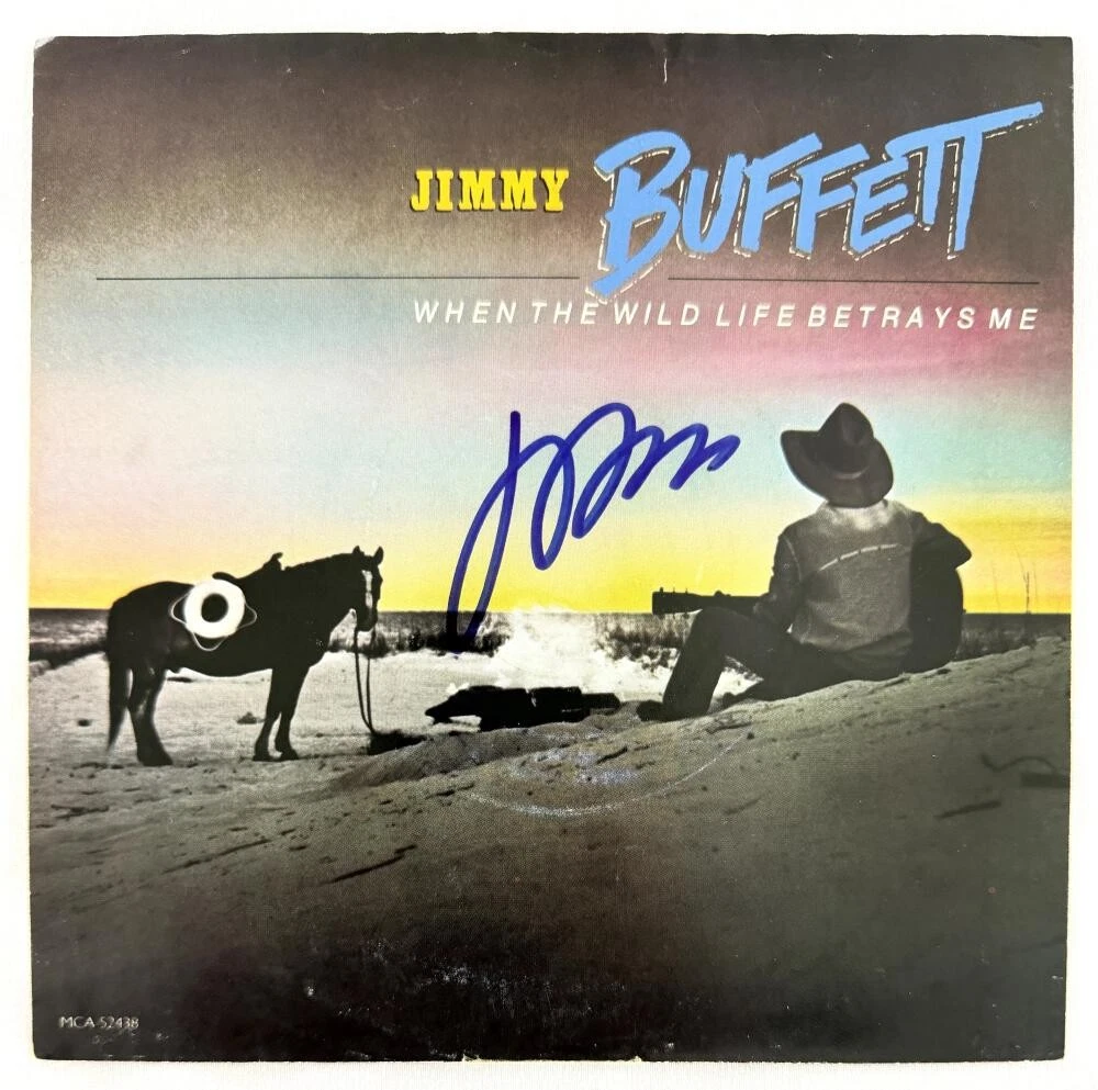 Jimmy Buffett Signed Autograph 7