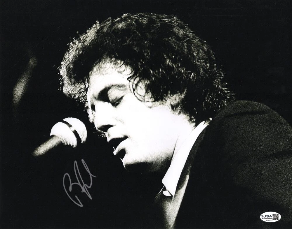 Billy Joel Signed Autograph 11x14 Photo - The Stranger Piano Man w/ JSA COA