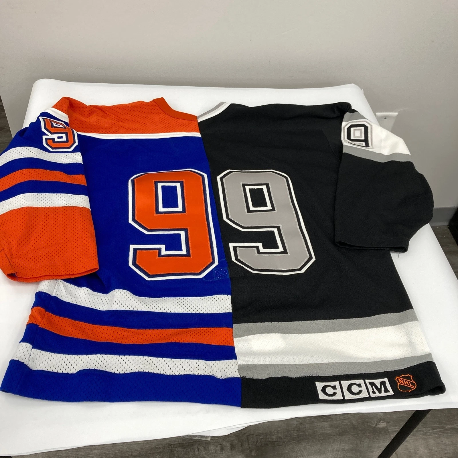 Wayne Gretzky Los Angeles Kings & Edmonton Oilers Authentic Dual Jersey