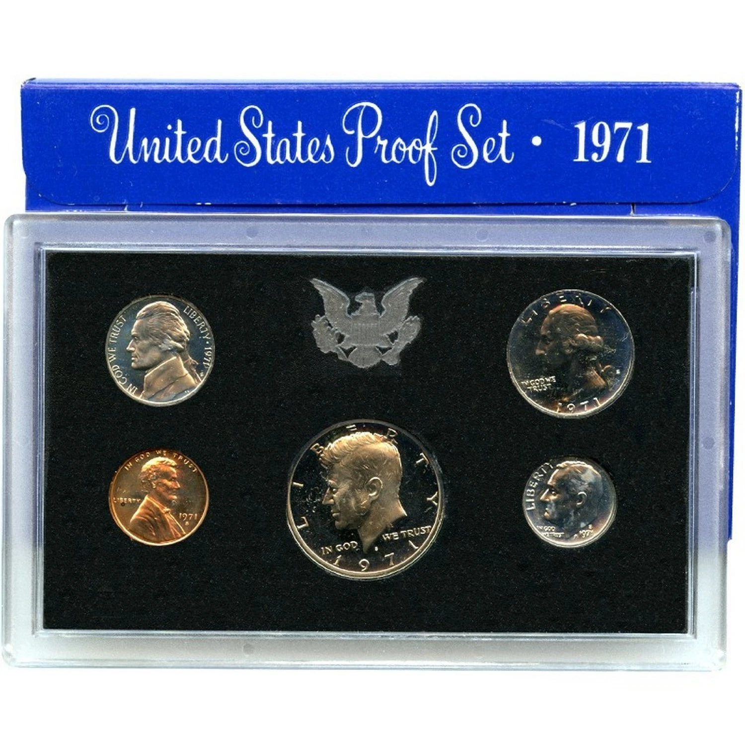 1971-S Proof Set United States US Mint Original Government Packaging Box
