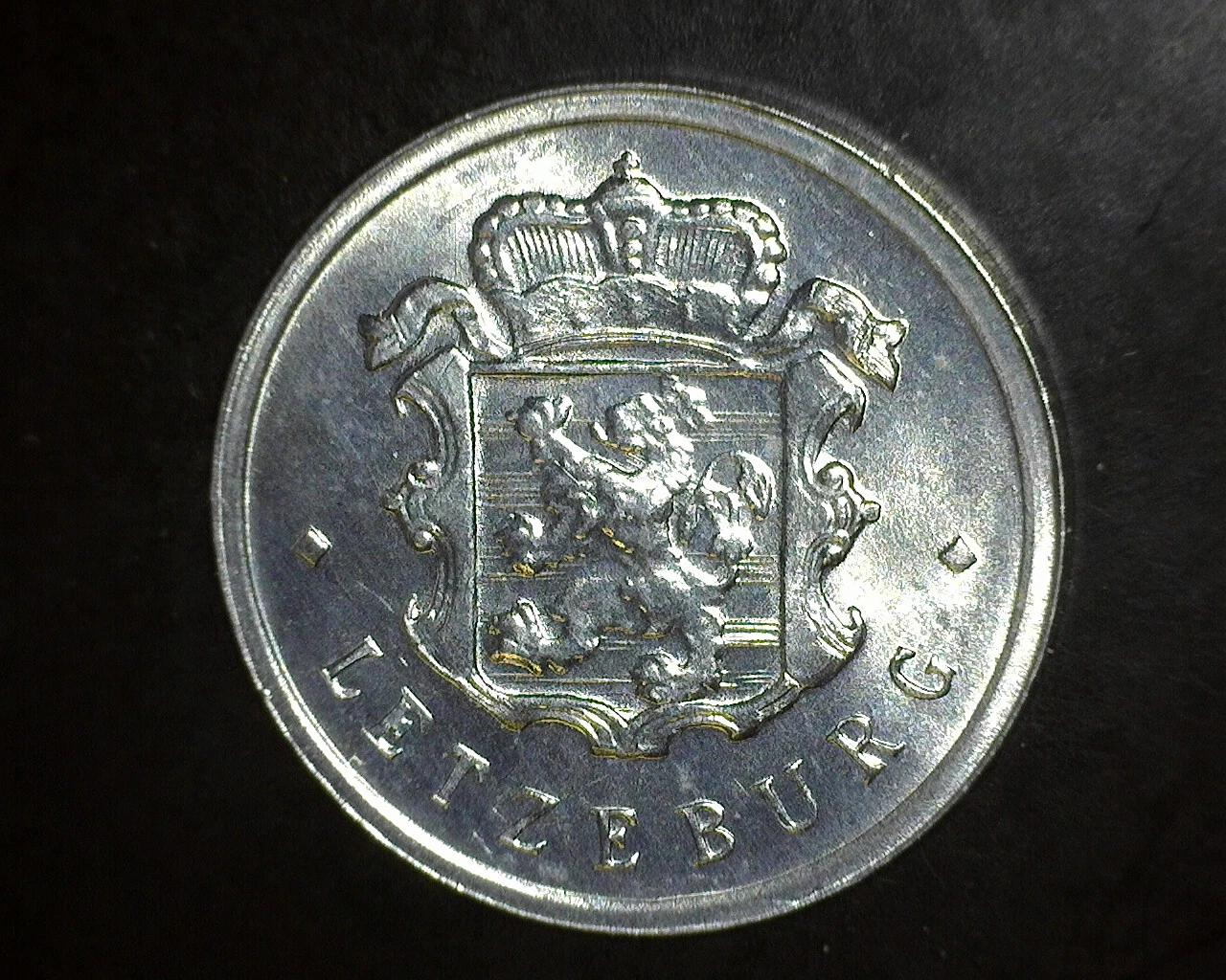 1963 Lutzeburg 25 Cents UNC