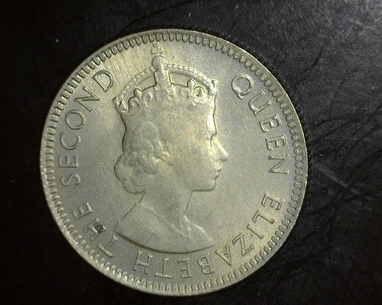 1953 Malaya & British Borneo 5 Cents BU