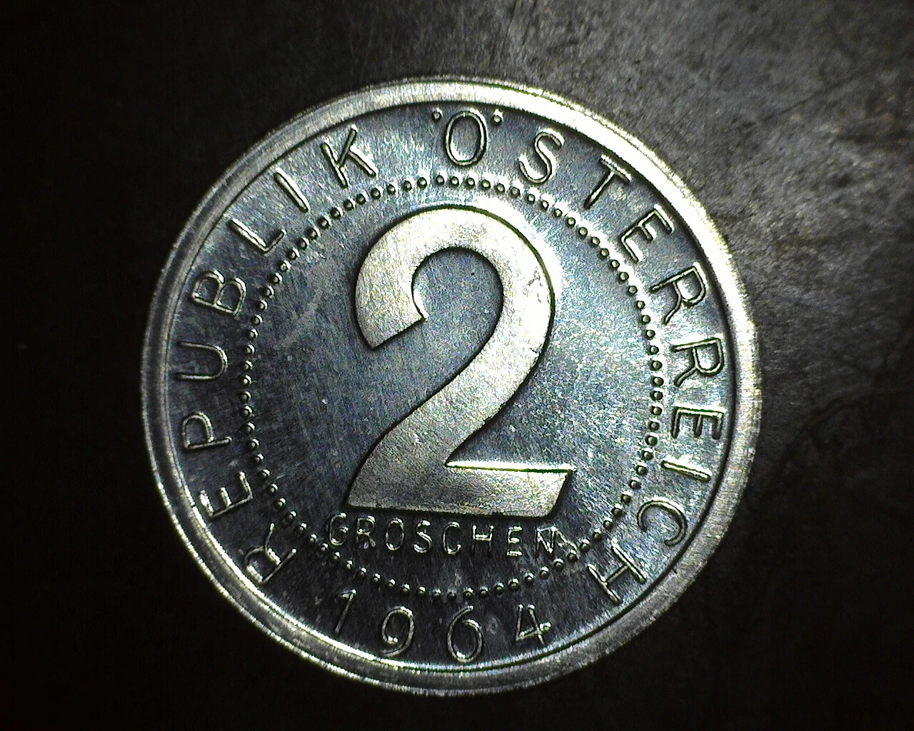 Austria 1964 2 Groschen Proof 10 Pcs