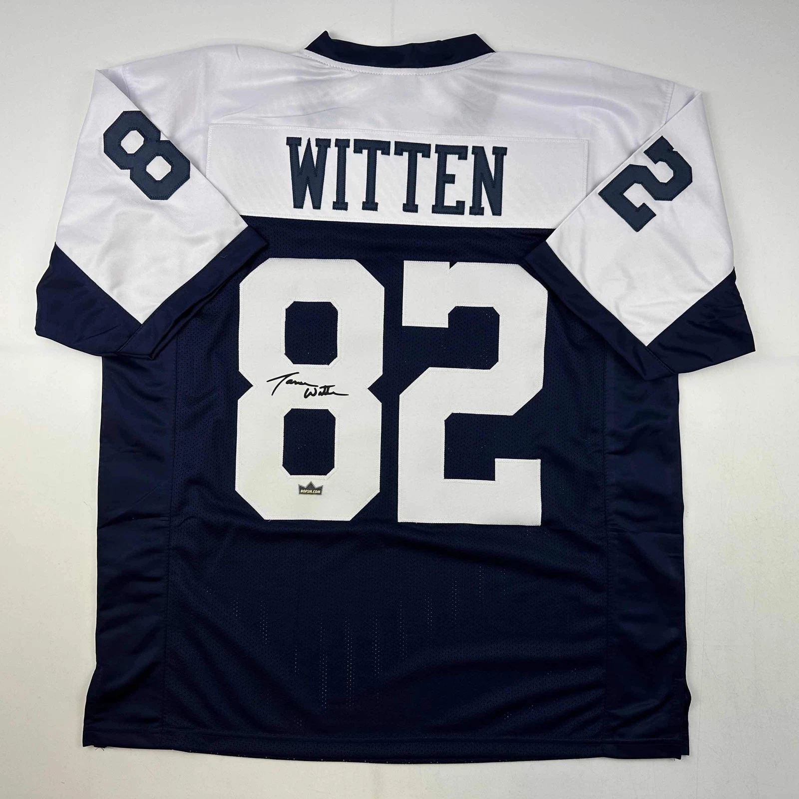 Facsimile Autographed Jason Witten Dallas Thanksgiving Reprint Jersey Men's XL