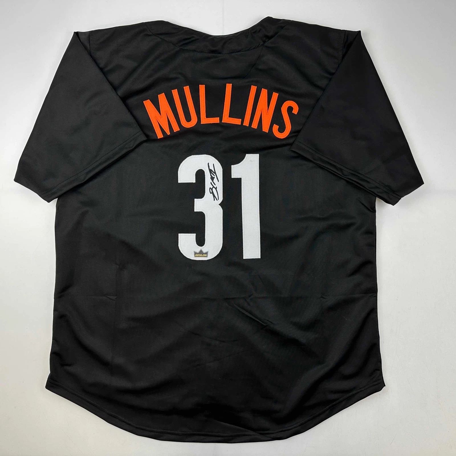 Facsimile Autographed Cedric Mullins Baltimore Black Connect Reprint Jersey XL