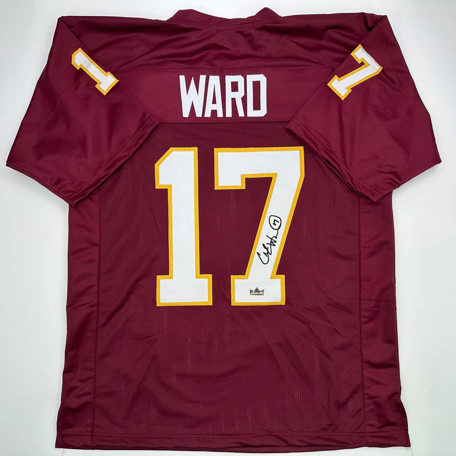 Facsimile Autographed Charlie Ward Florida State Maroon Reprint Jersey Men's XL