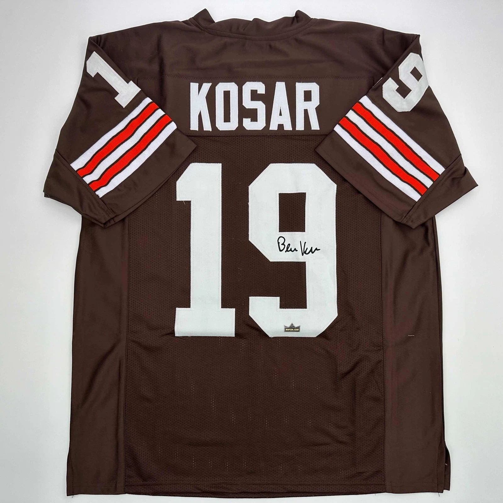 Facsimile Autographed Bernie Kosar Cleveland Brown Reprint Jersey Size Men's XL