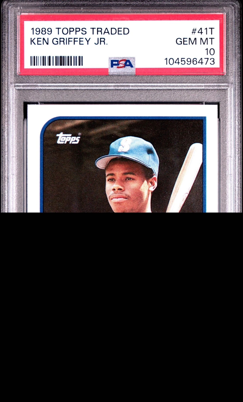 Graded 1989 Topps Traded Ken Griffey Jr. #41T Rookie RC Baseball Card PSA 10