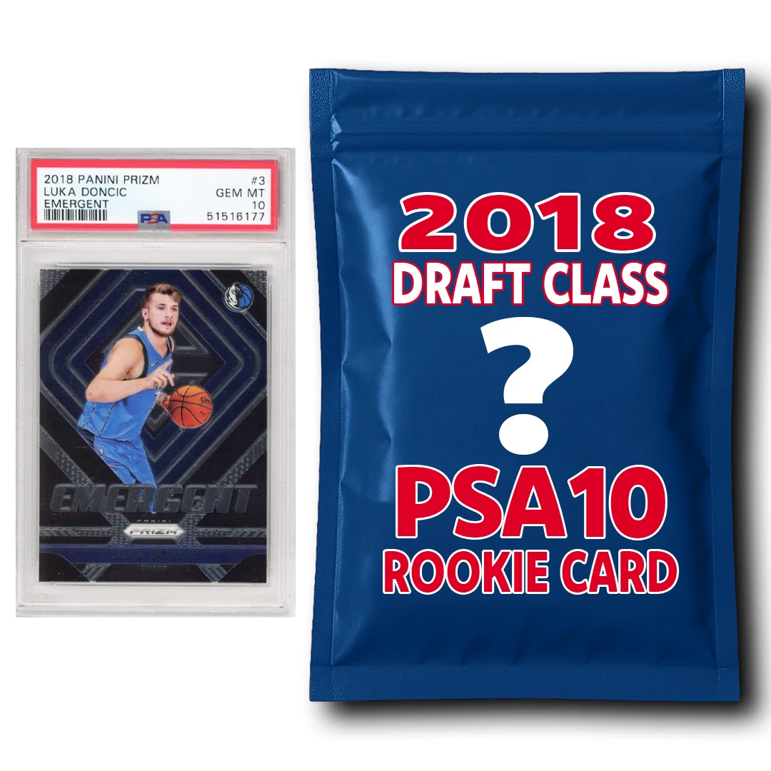 PSA 10 2018 NBA Draft Class Rookie Graded Basketball Card Mystery Box