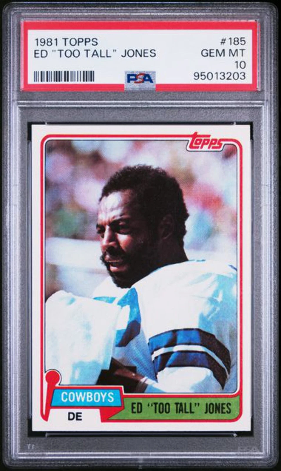 Graded 1981 Topps Ed 